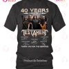 54 Years Of 1969 – 2023 Earth, Wind & Fire Thank You For The Memories T-Shirt