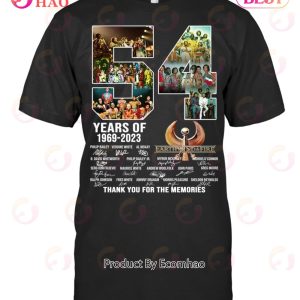 54 Years Of 1969 – 2023 Earth, Wind & Fire Thank You For The Memories T-Shirt 54 Years Of 1969 – 2023 Earth, Wind & Fire Thank You For The Memories T-Shirt