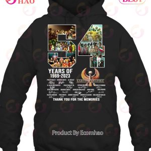 54 Years Of 1969 – 2023 Earth, Wind & Fire Thank You For The Memories T-Shirt