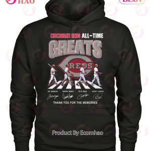 Cincinnati Reds All-Time Greats Thank You For The Memories T-Shirt