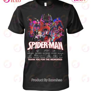 Spider Man Thank You For The Memories T-Shirt
