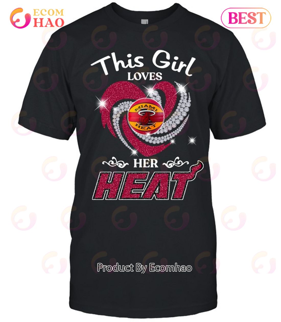 This Girl Love Her Heat Miami Heat Unisex T-Shirt