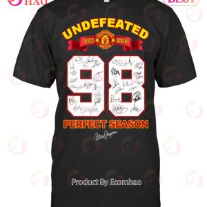 Undefeated 1998 – 1999 Manchester United 98 Perfect Season T-Shirt