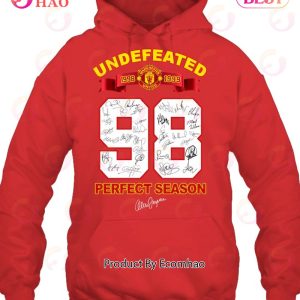 Undefeated 1998 – 1999 Manchester United 98 Perfect Season T-Shirt