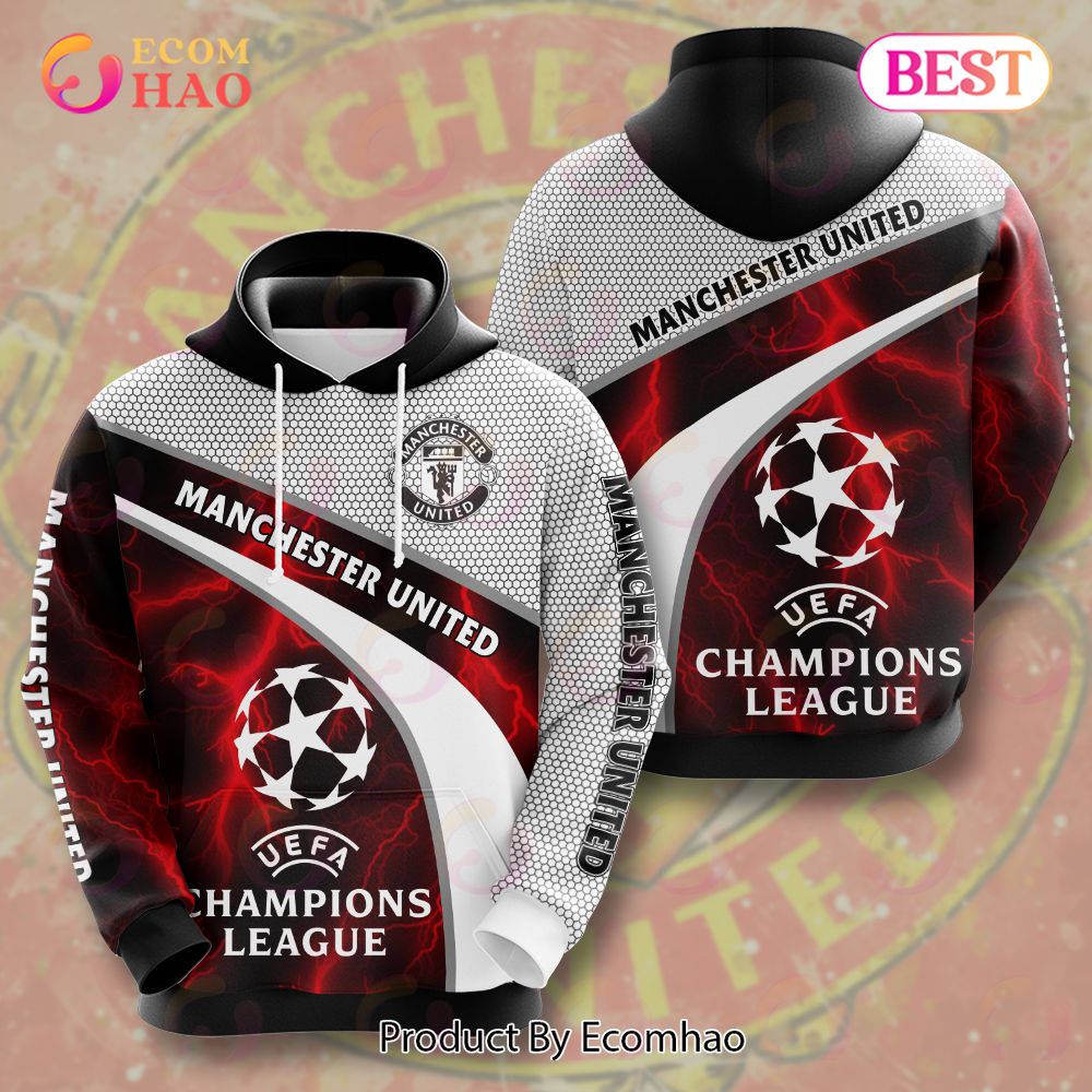 Inter Milan UEFA Champions League Winners 3D Hoodie