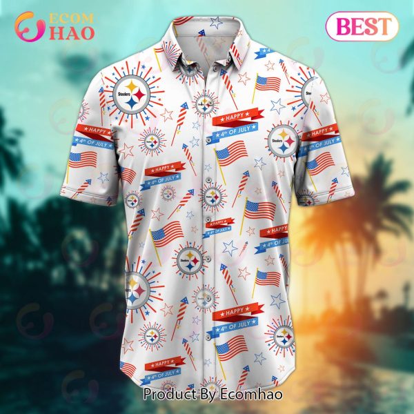 NFL Pittsburgh Steelers Happy 4th Of July Hawaiian Shirt