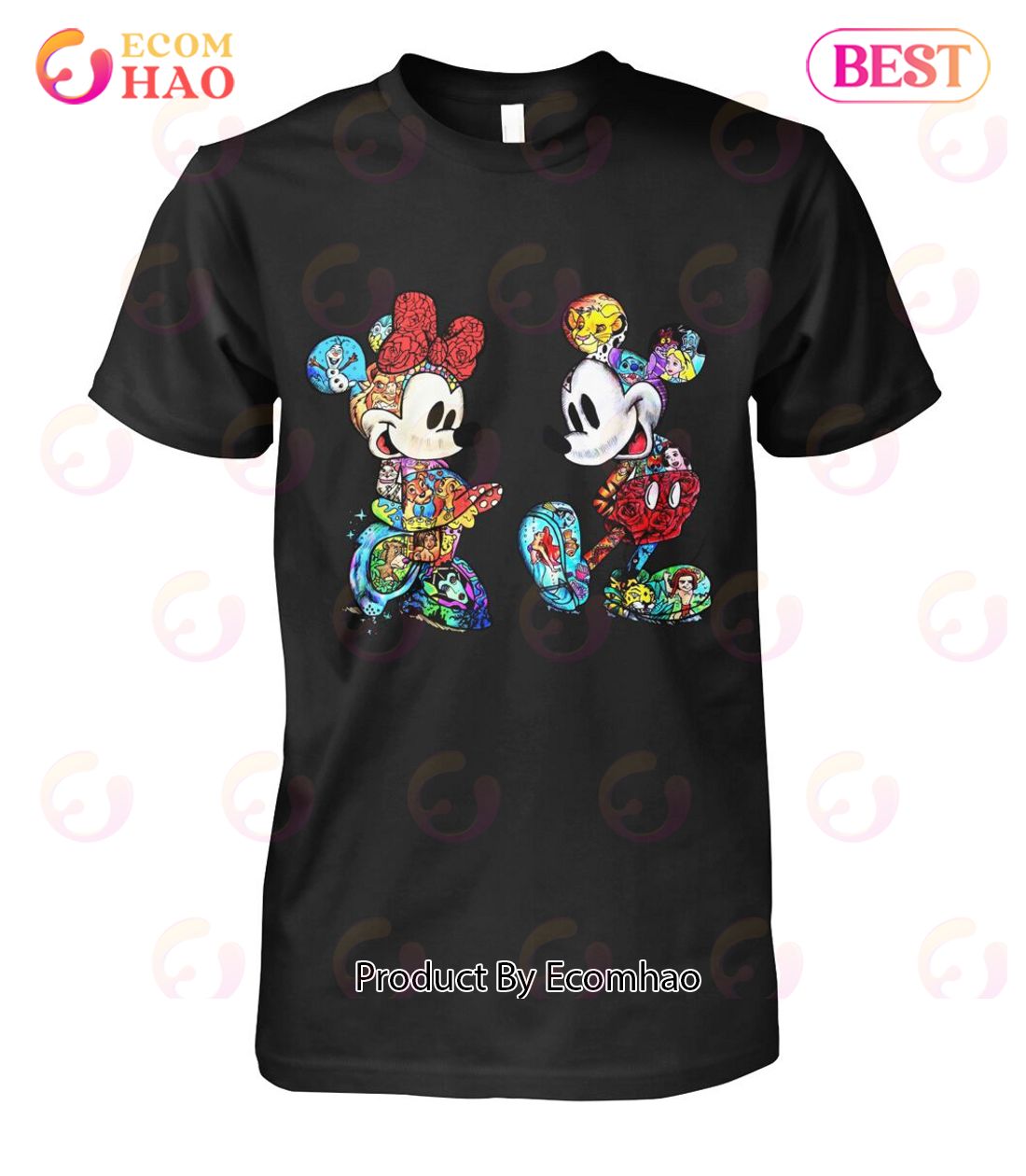 Couple Mickey Unisex T-Shirt Limited Edition