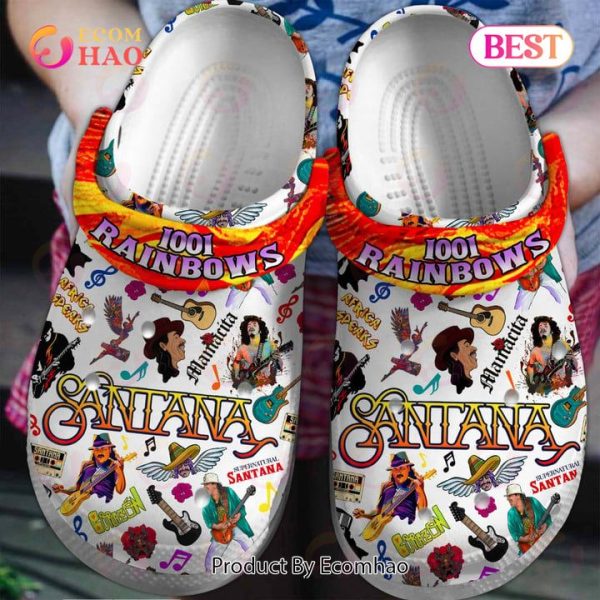 PREMIUM 1001 Rainbows Santana Clogs, Crocs