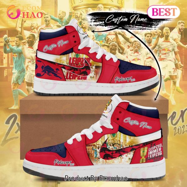 Custom Name Leipzig Champions DFB-Pokal 2023 Air Jordan 1, Hightop