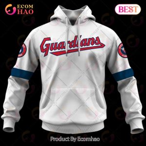 Personalized MLB Cleveland Guardians Home Jersey Style 3D Hoodie