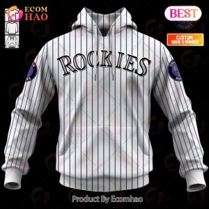 MLB Colorado Rockies Mix Jersey Custom Personalized Hoodie Shirt - Growkoc