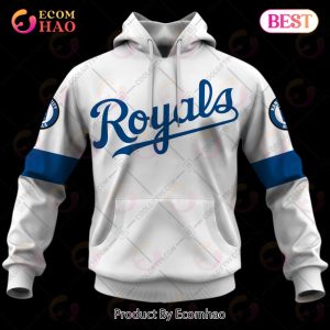 Personalized MLB Kansas City Royals Home Jersey Style 3D Hoodie