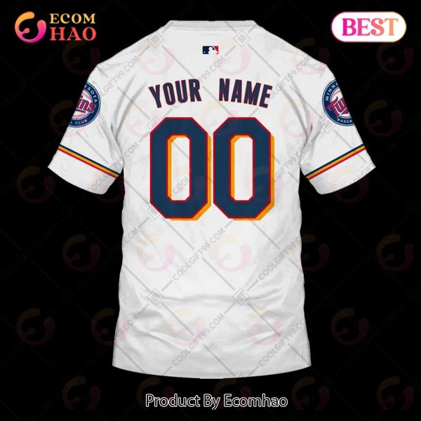 Personalized MLB Minnesota Twins Home Jersey Style 3D Hoodie