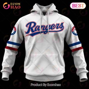 MLB Texas Rangers Mix Jersey Custom Personalized Hoodie Shirt - Growkoc