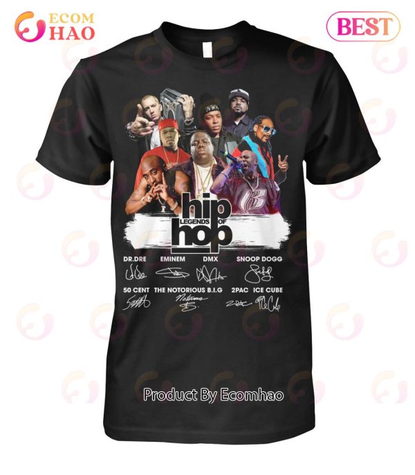 Legends Of Hip Hop Dr.Dre And Eminem And Dmx And Snoop Dog T-Shirt