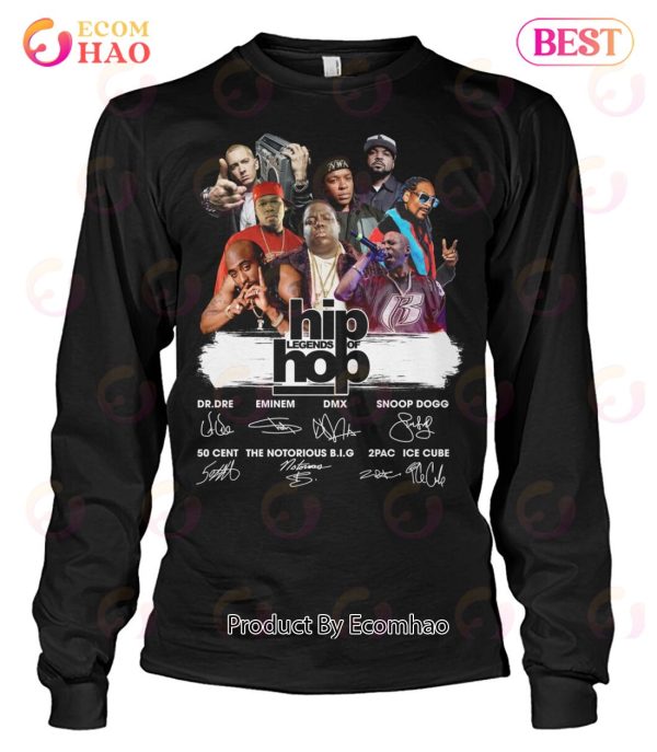 Legends Of Hip Hop Dr.Dre And Eminem And Dmx And Snoop Dog T-Shirt