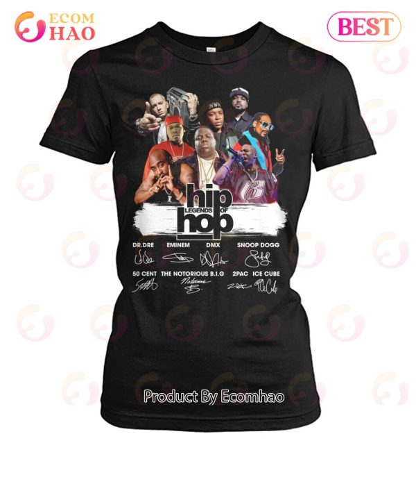 Legends Of Hip Hop Dr.Dre And Eminem And Dmx And Snoop Dog T-Shirt