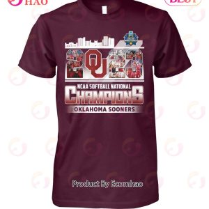 NCAA Softball National Champions 2023 Oklahoma Sooners T-Shirt