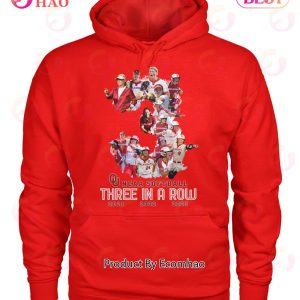 NCAA Softball Three In A Row T-Shirt