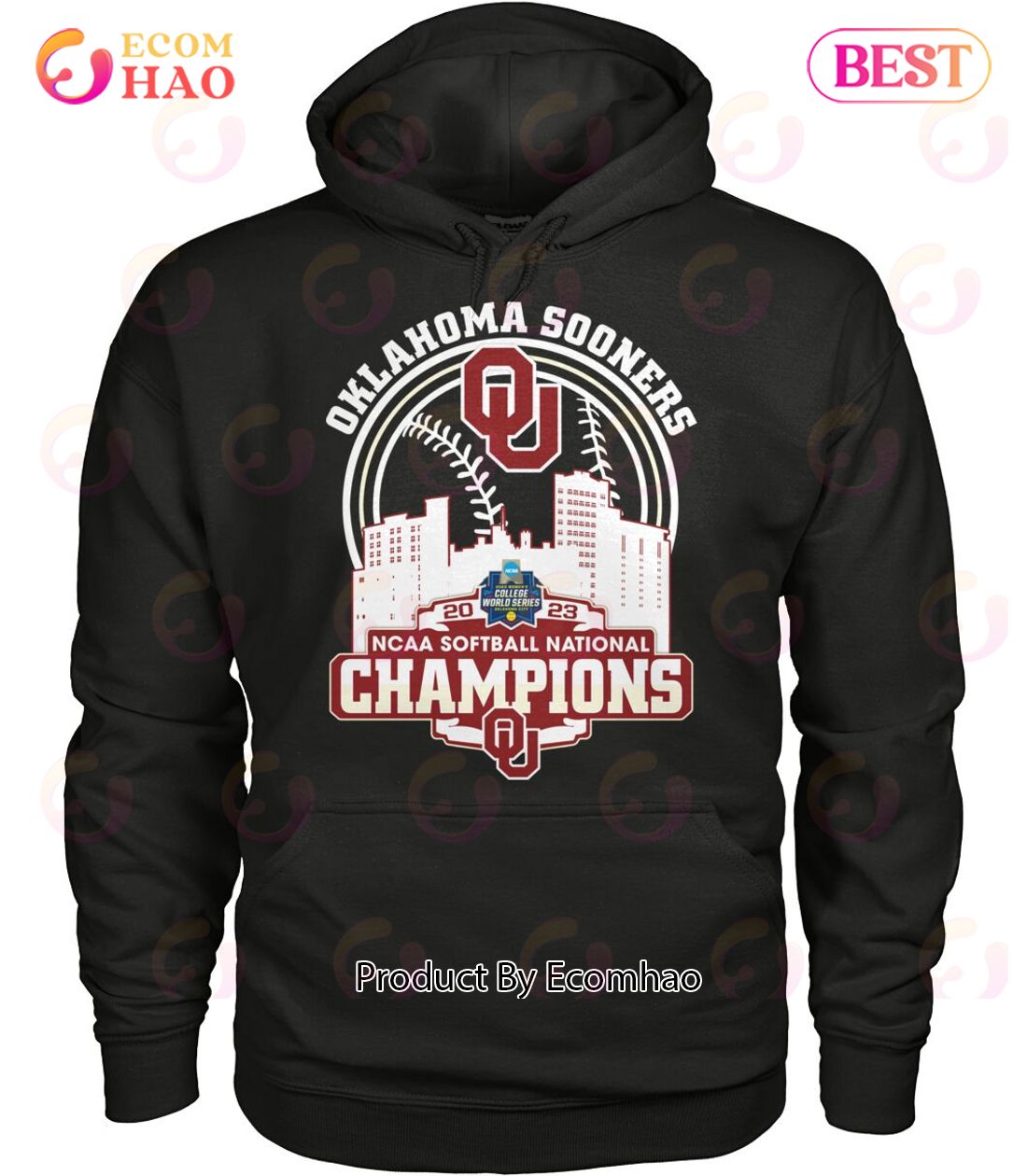 Oklahoma Sooners 2023 NCAA Softball National Champions T-Shirt