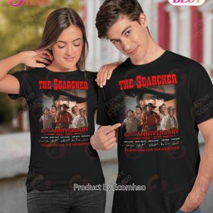 The Searchers 67th Anniversary 1956 – 2023 Thank You For The Memories T-Shirt