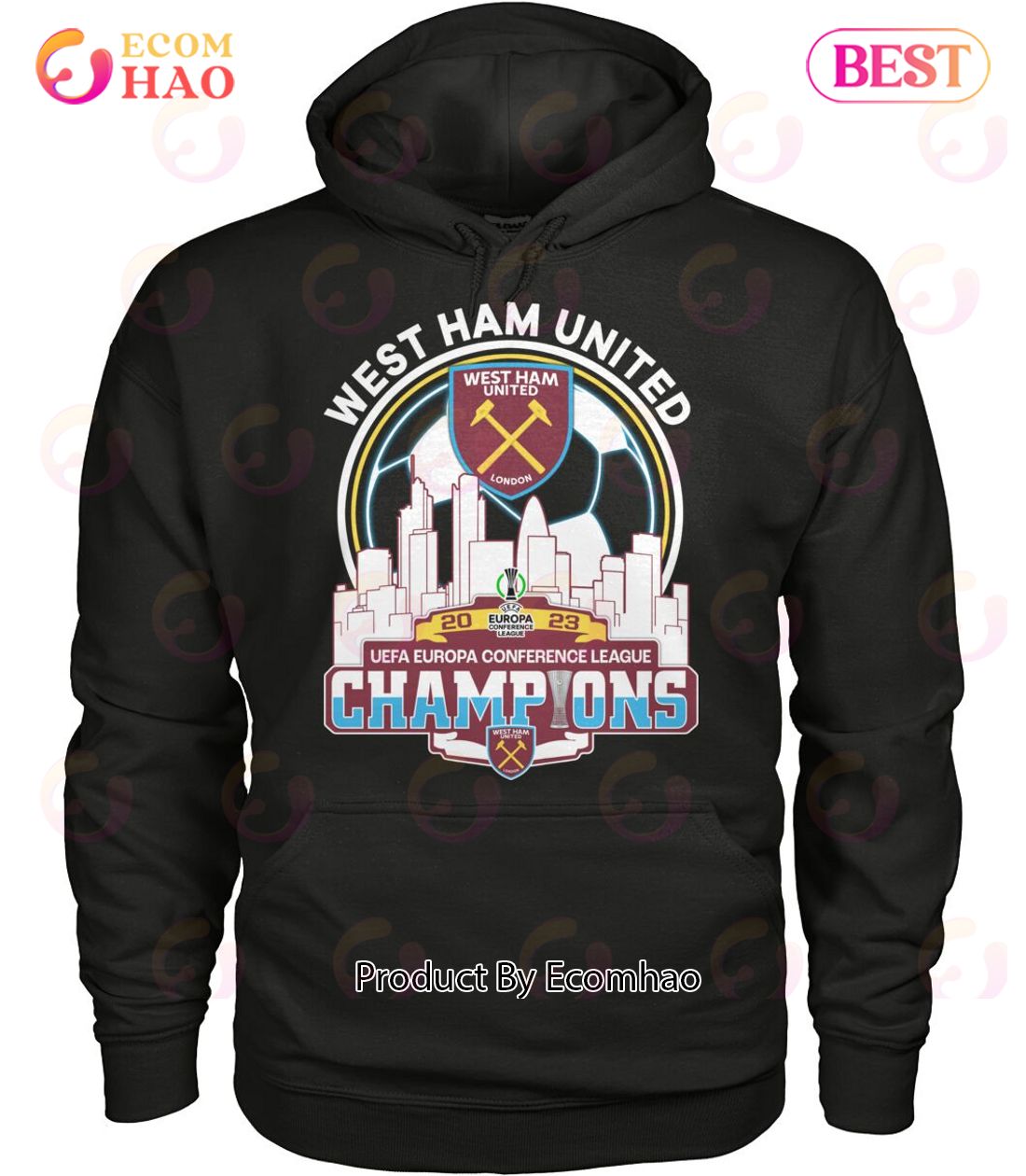 West Ham United UEFA Europa Conference League Champions T-Shirt