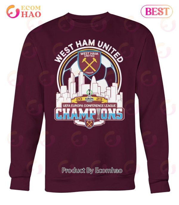 West Ham United UEFA Europa Conference League Champions T-Shirt