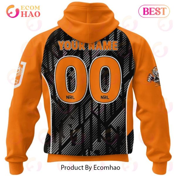 NRL Wests Tigers Special Blocker Design 3D Hoodie