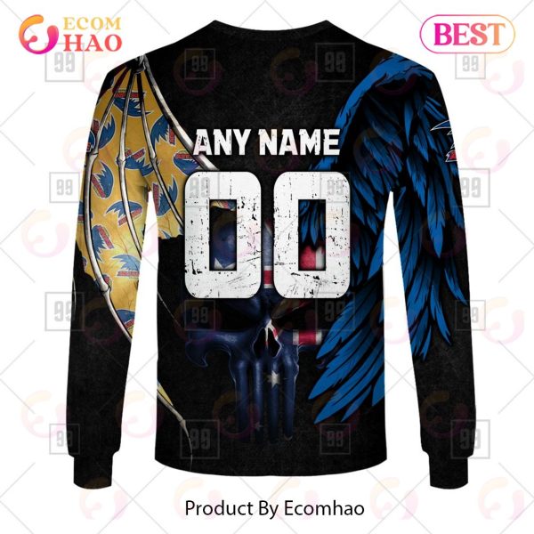 Personalized Wings AFL Adelaide Crows 3D Hoodie
