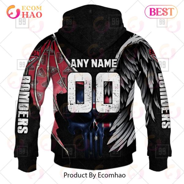 Personalized Wings AFL Essendon Bombers 3D Hoodie
