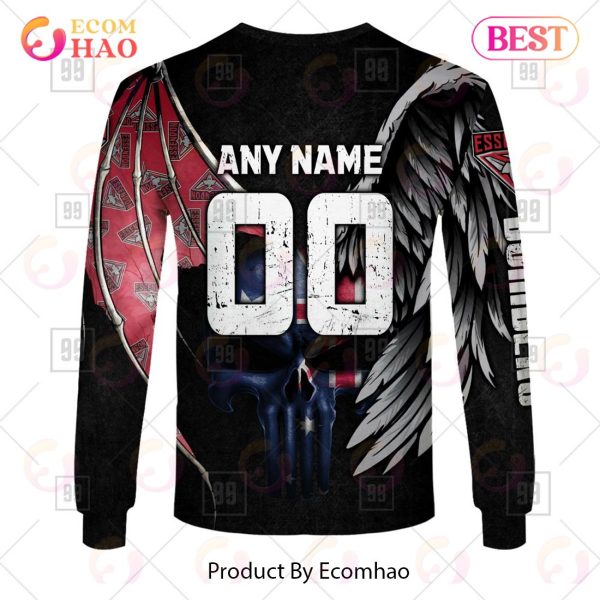 Personalized Wings AFL Essendon Bombers 3D Hoodie