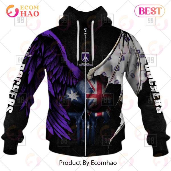 Personalized Wings AFL Fremantle Dockers 3D Hoodie