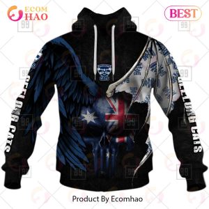 Personalized Wings AFL Geelong Cats 3D Hoodie