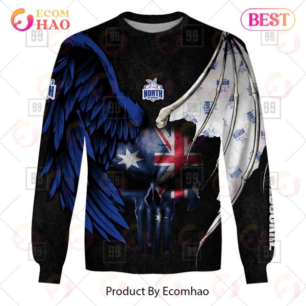 Personalized Wings AFL North Melbourne Kangaroos 3D Hoodie