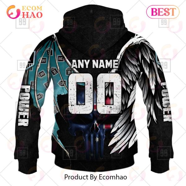 Personalized Wings AFL Port Adelaide Power 3D Hoodie