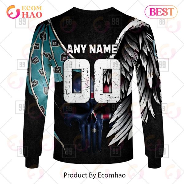 Personalized Wings AFL Port Adelaide Power 3D Hoodie