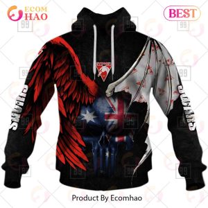 Personalized Wings AFL Sydney Swans 3D Hoodie