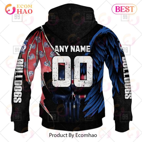 Personalized Wings AFL Western Bulldogs 3D Hoodie