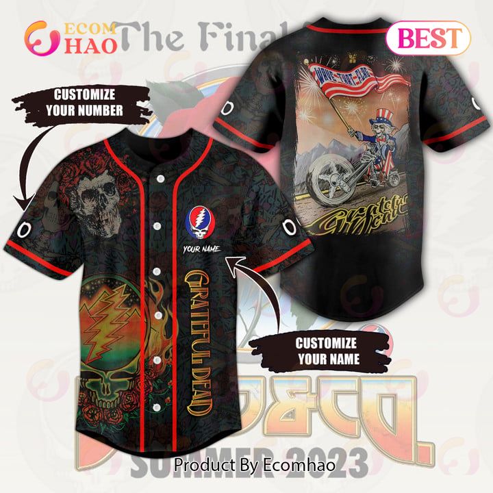 Grateful Dead Summer 2023 Custom Jersey