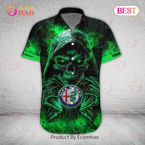 Cars Alfa Romeo Hawaiian Shirt