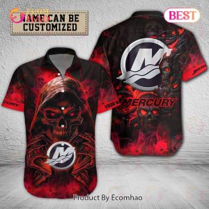Cars Cars Mercury Marine Hawaiian Shirt