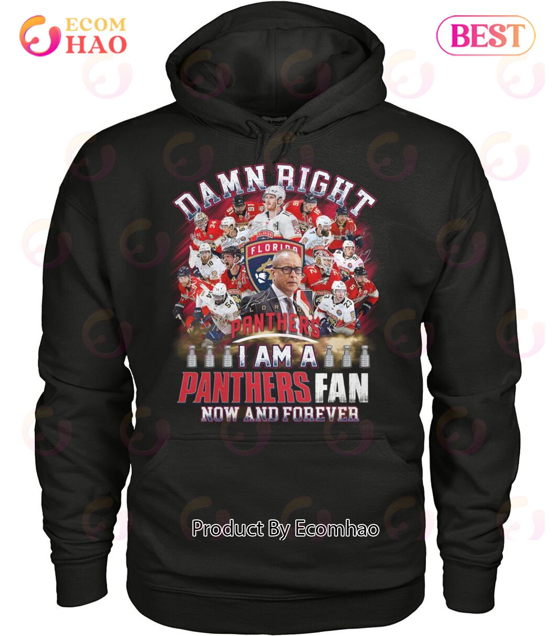 Damn Right I Am A Panthers Fan Now And Forever T-Shirt