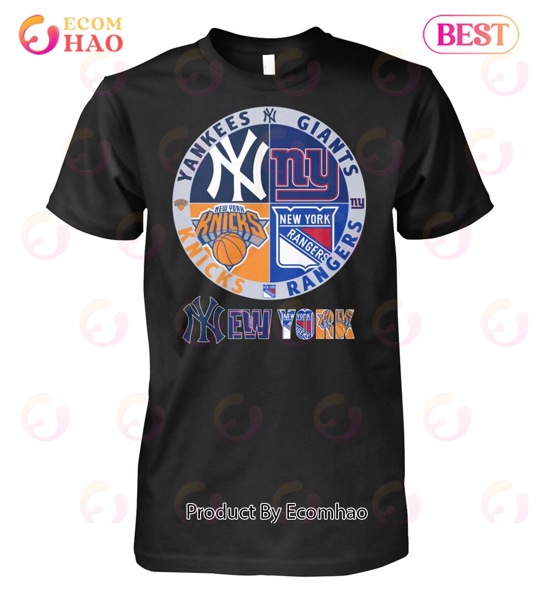 New York Sports Team Unisex T-Shirt