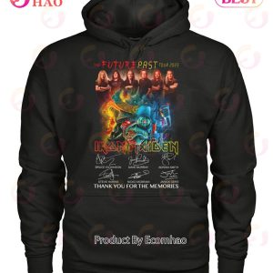 The Future Past Tour 2023 Iron Maiden Thank You For The Memories T-Shirt
