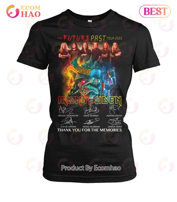 The Future Past Tour 2023 Iron Maiden Thank You For The Memories T-Shirt