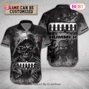Cars Hummer Hawaiian Shirt