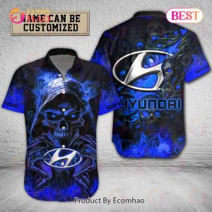 Cars Hyundai Hawaiian Shirt