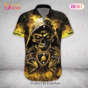 Cars Lamborghini Hawaiian Shirt