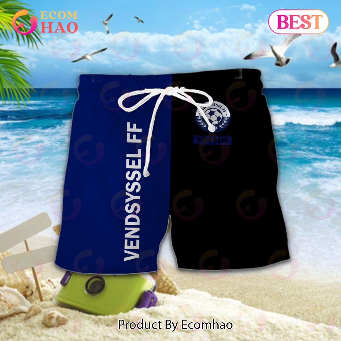 Superliga Vendsyssel FF Hawaiian Shirt And Shorts