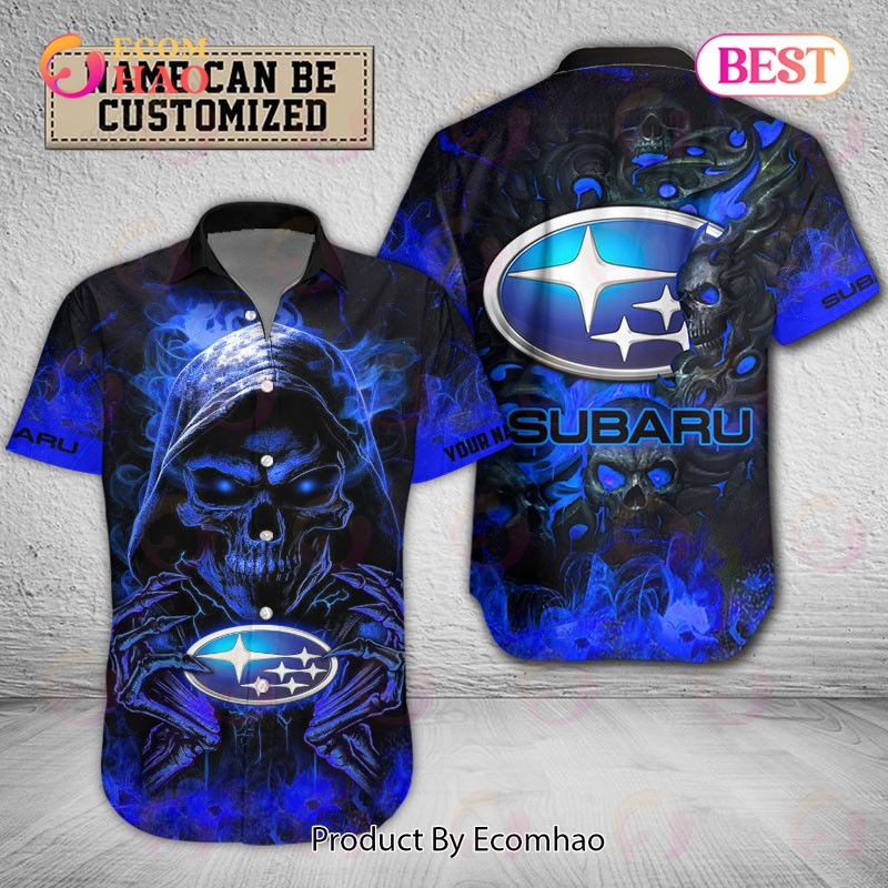 Cars Subaru Hawaiian Shirt